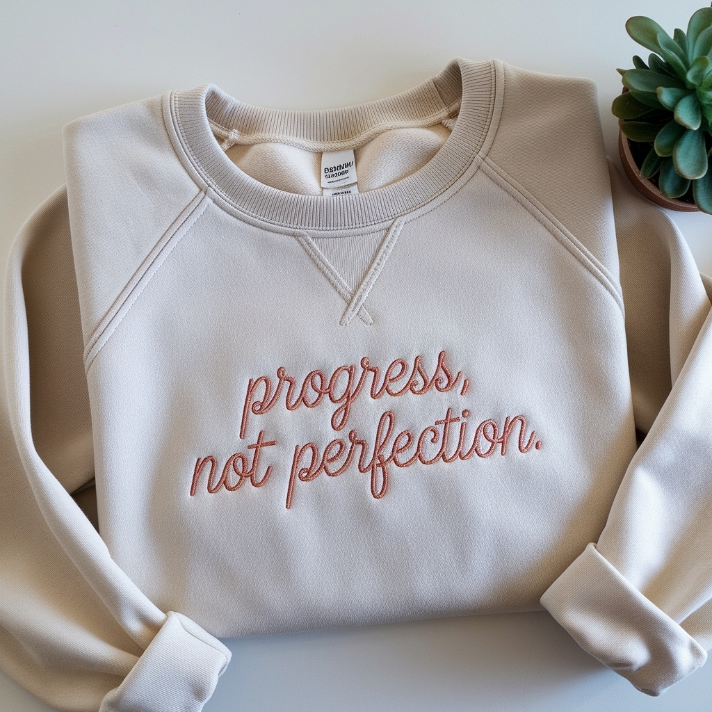 ## How to Create a Modern Embroidered Sweatshirt: A Step-by-Step Guide