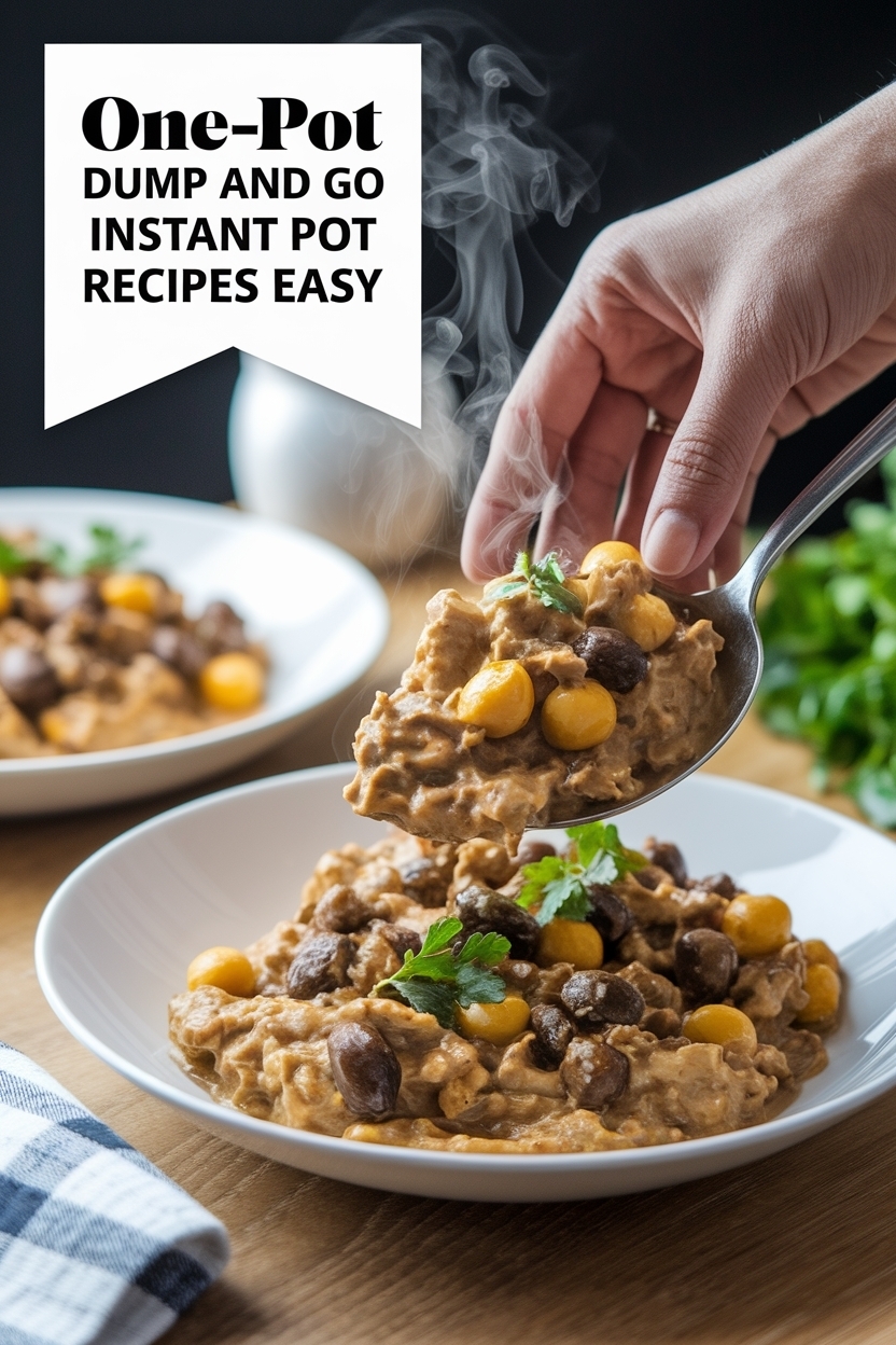 dump and go instant pot recipes easy