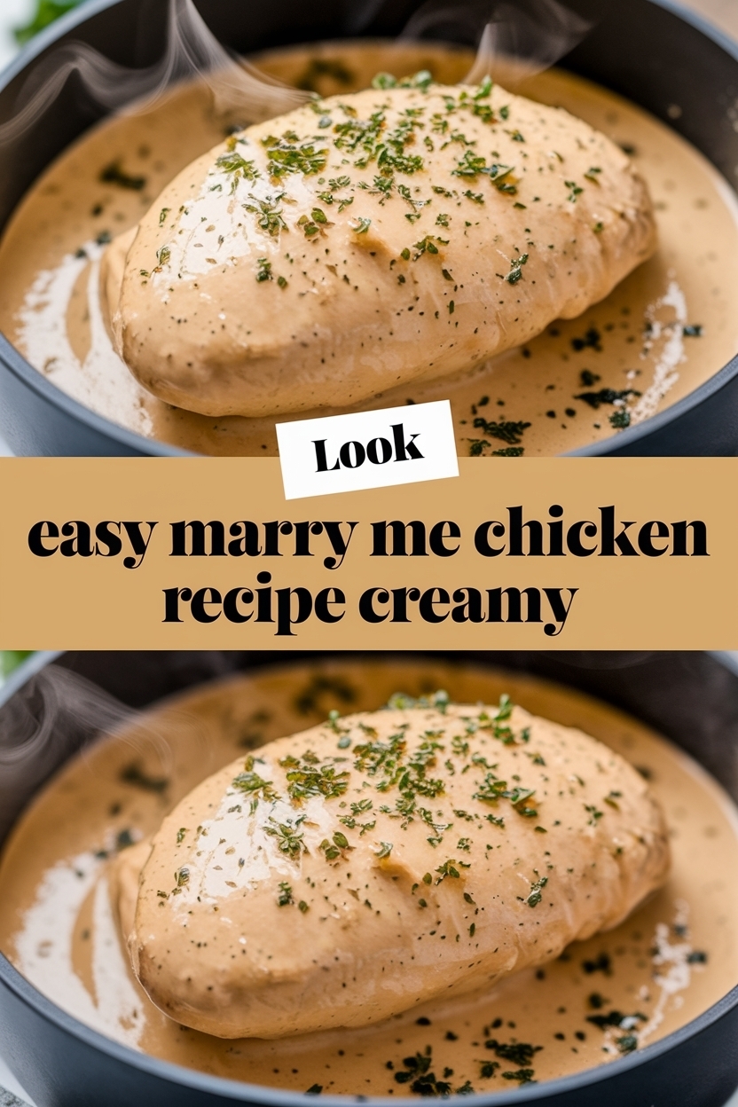 easy marry me chicken recipe creamy