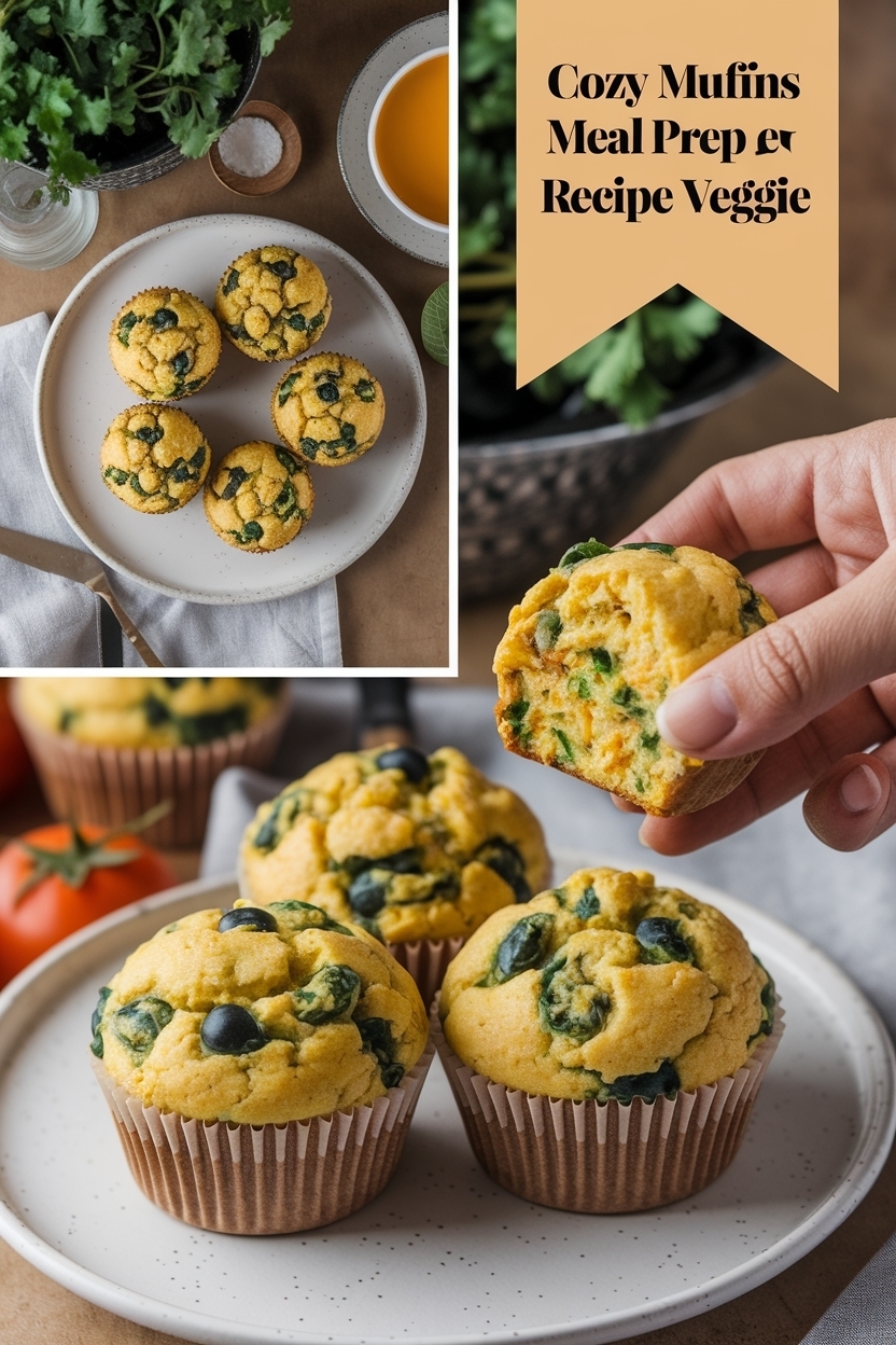 egg muffins meal prep recipe veggie