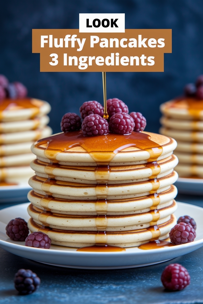 fluffy protein pancakes 3 ingredients
