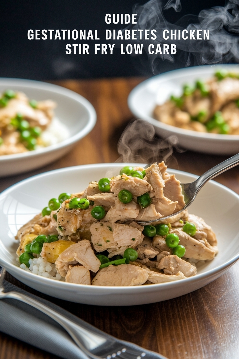 gestational diabetes chicken stir fry low carb