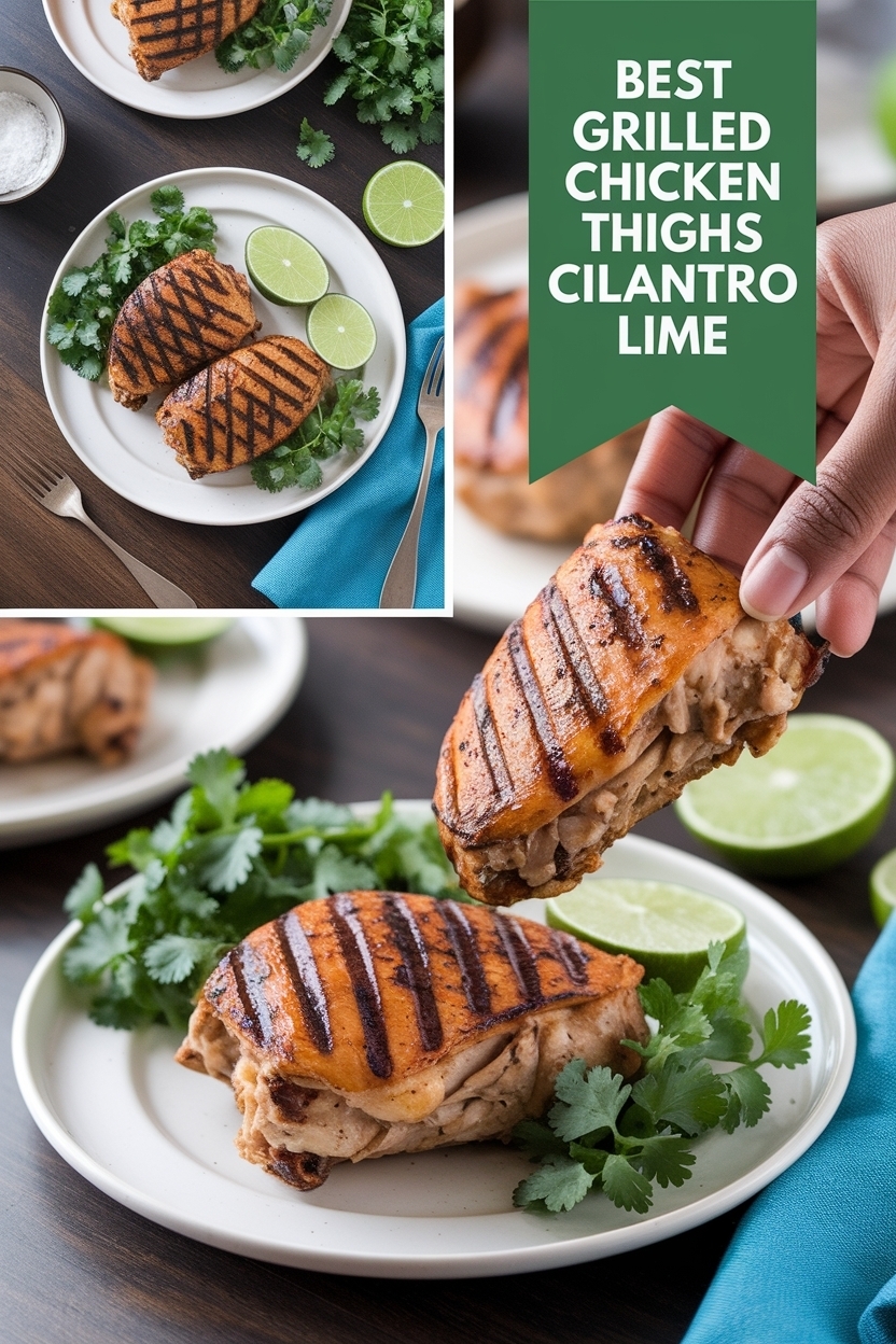 grilled chicken thighs cilantro lime