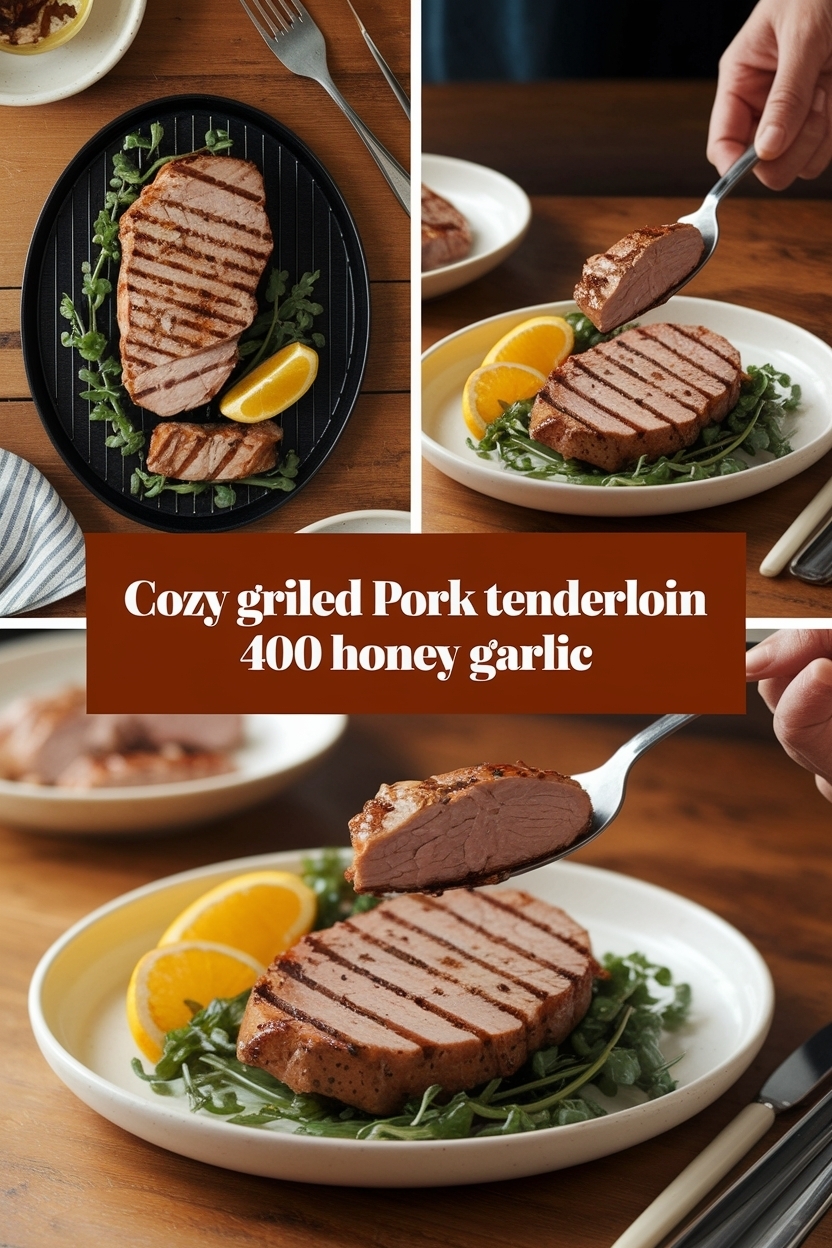 grilled pork tenderloin 400 honey garlic