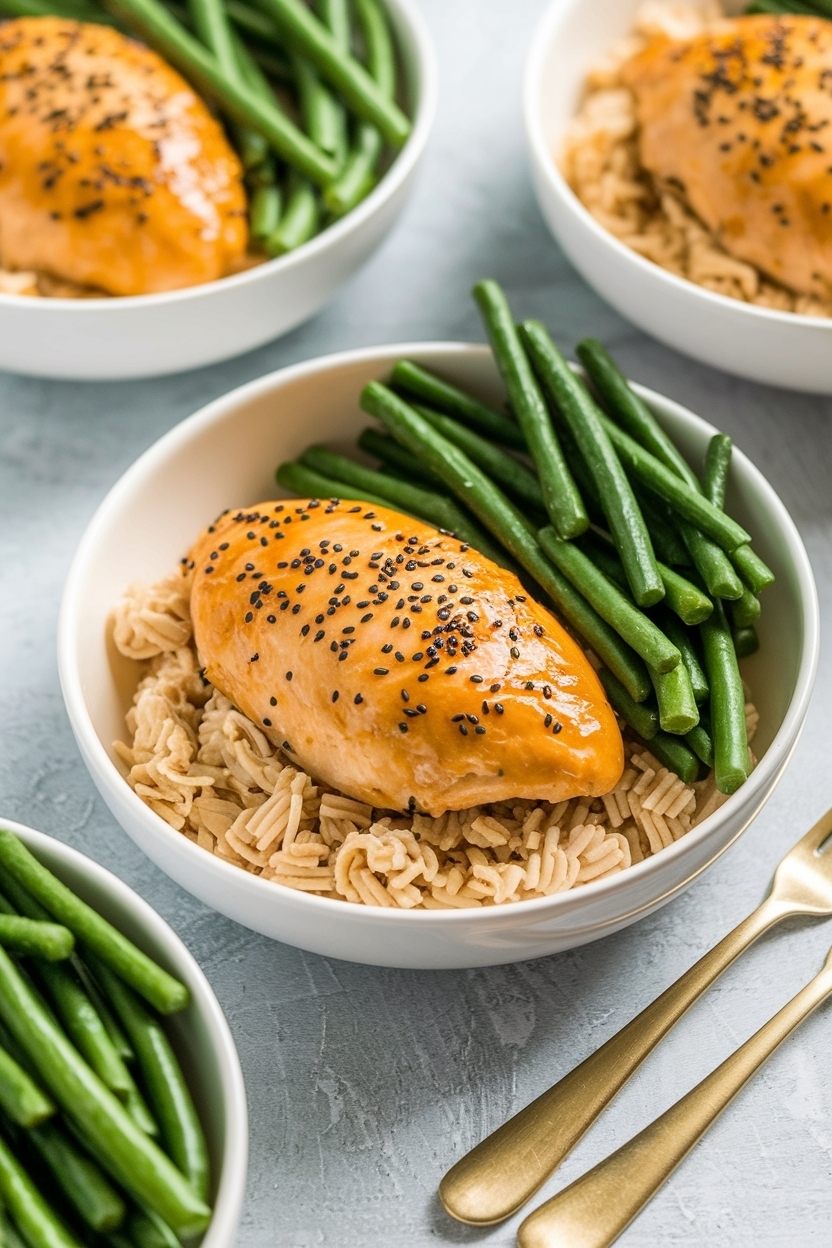 honey sesame chicken meal prep recipe