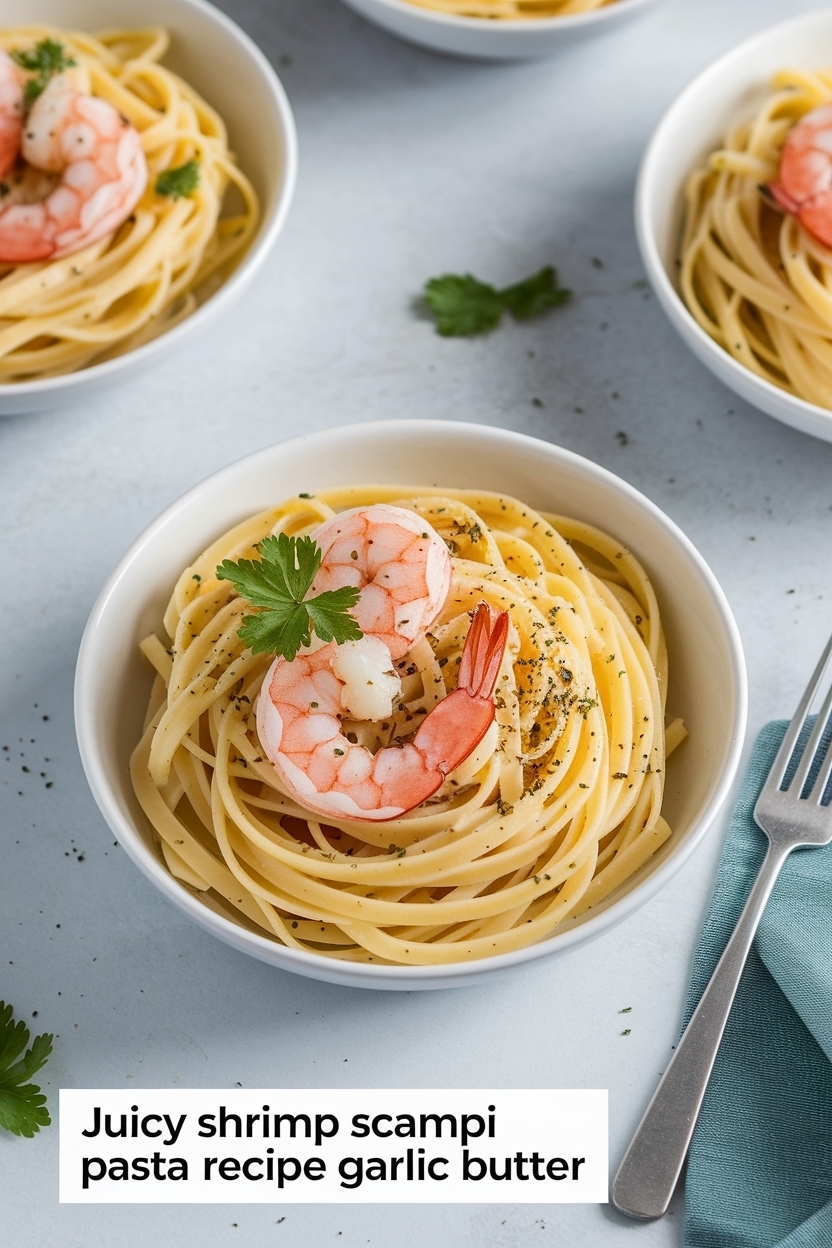 shrimp scampi pasta recipe garlic butter