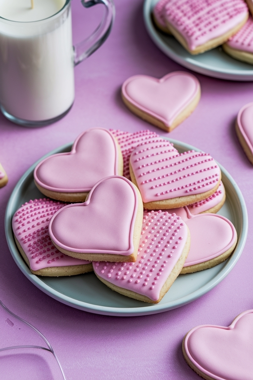 soft valentine sugar cookies no chill - Extra Photo