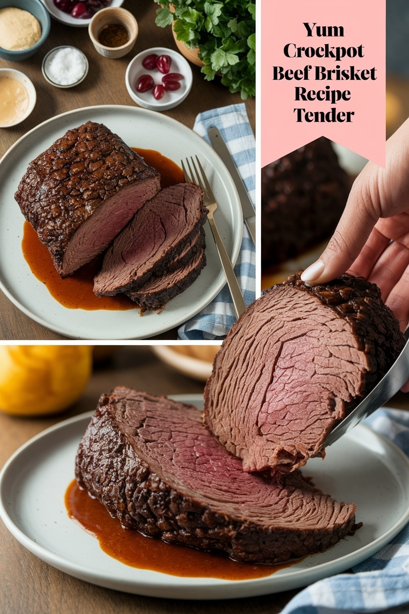 crockpot beef brisket recipe tender