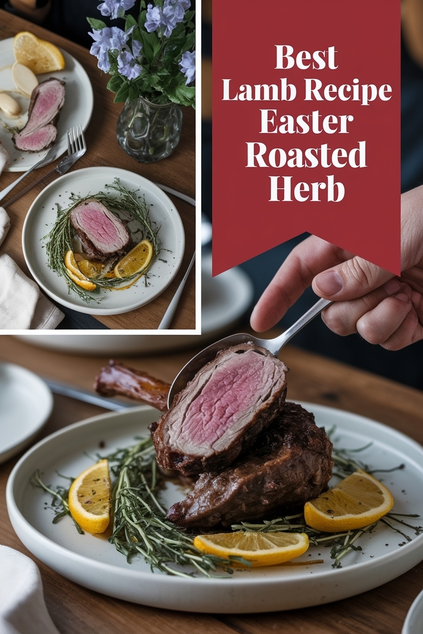 lamb recipe easter roasted herb