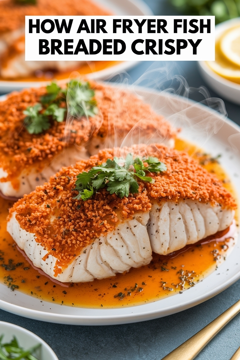 air fryer fish recipe breaded crispy