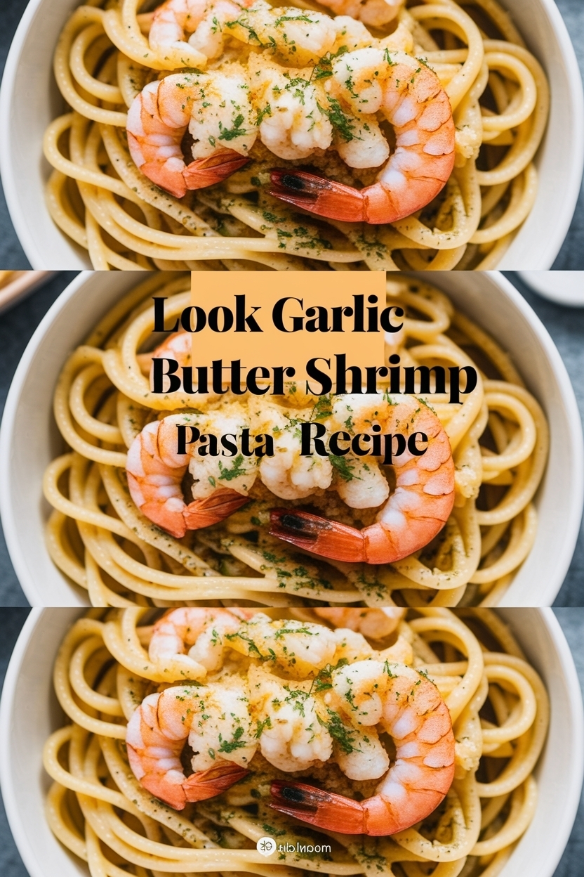 garlic butter shrimp pasta recipe