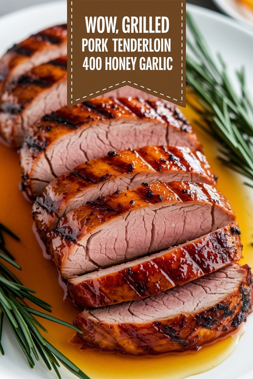 grilled pork tenderloin 400 honey garlic