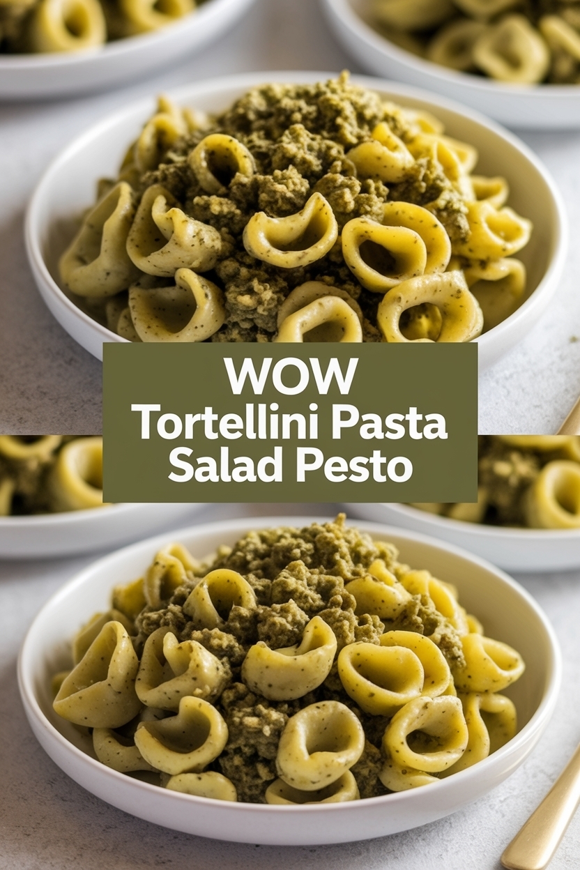 tortellini pasta salad pesto