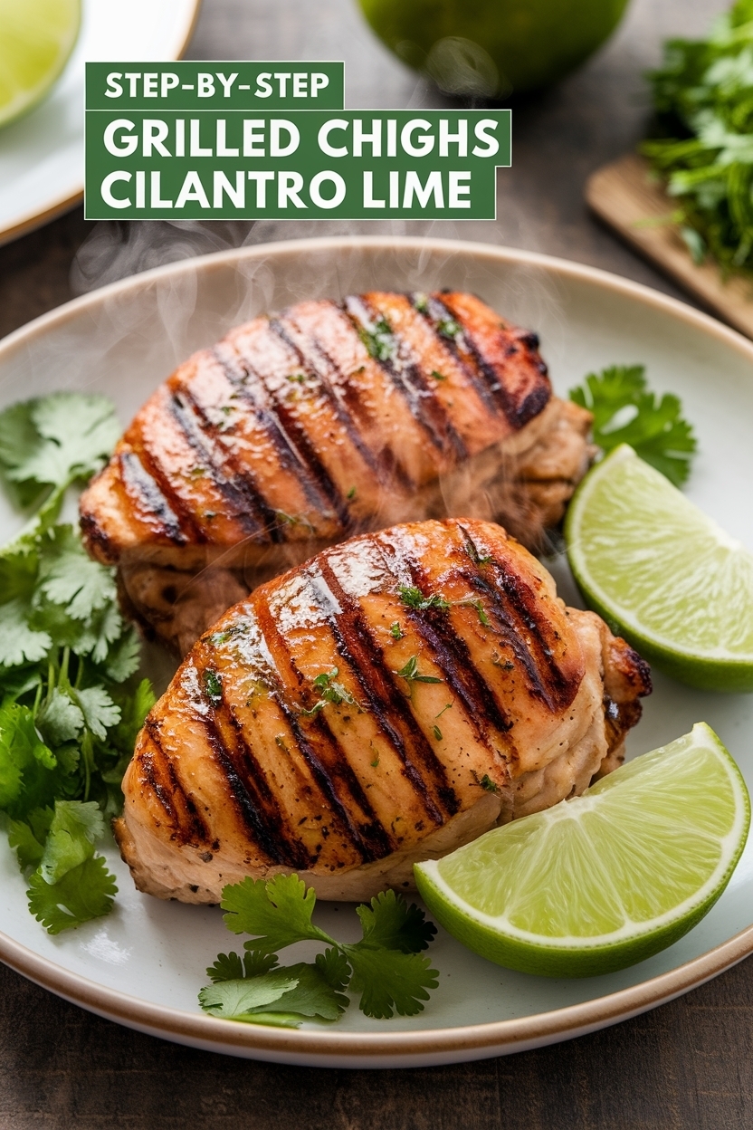 grilled chicken thighs cilantro lime