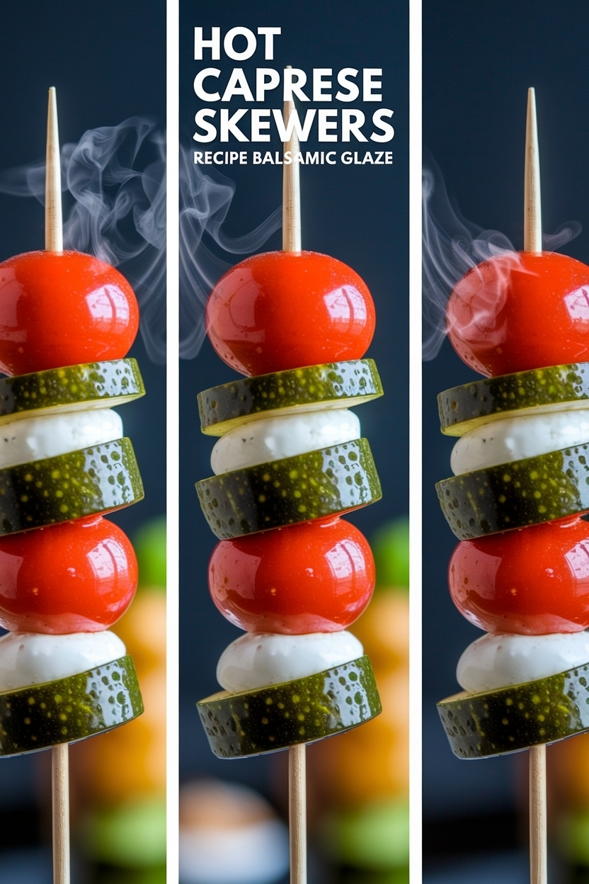 caprese skewers recipe balsamic glaze