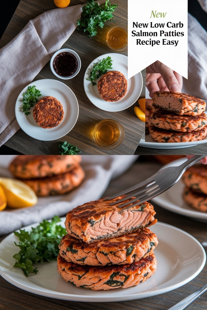 low carb salmon patties recipe easy