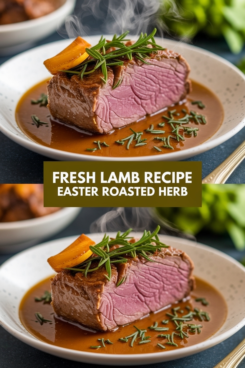 lamb recipe easter roasted herb