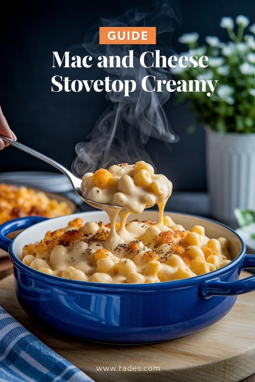 mac and cheese recipe stovetop creamy