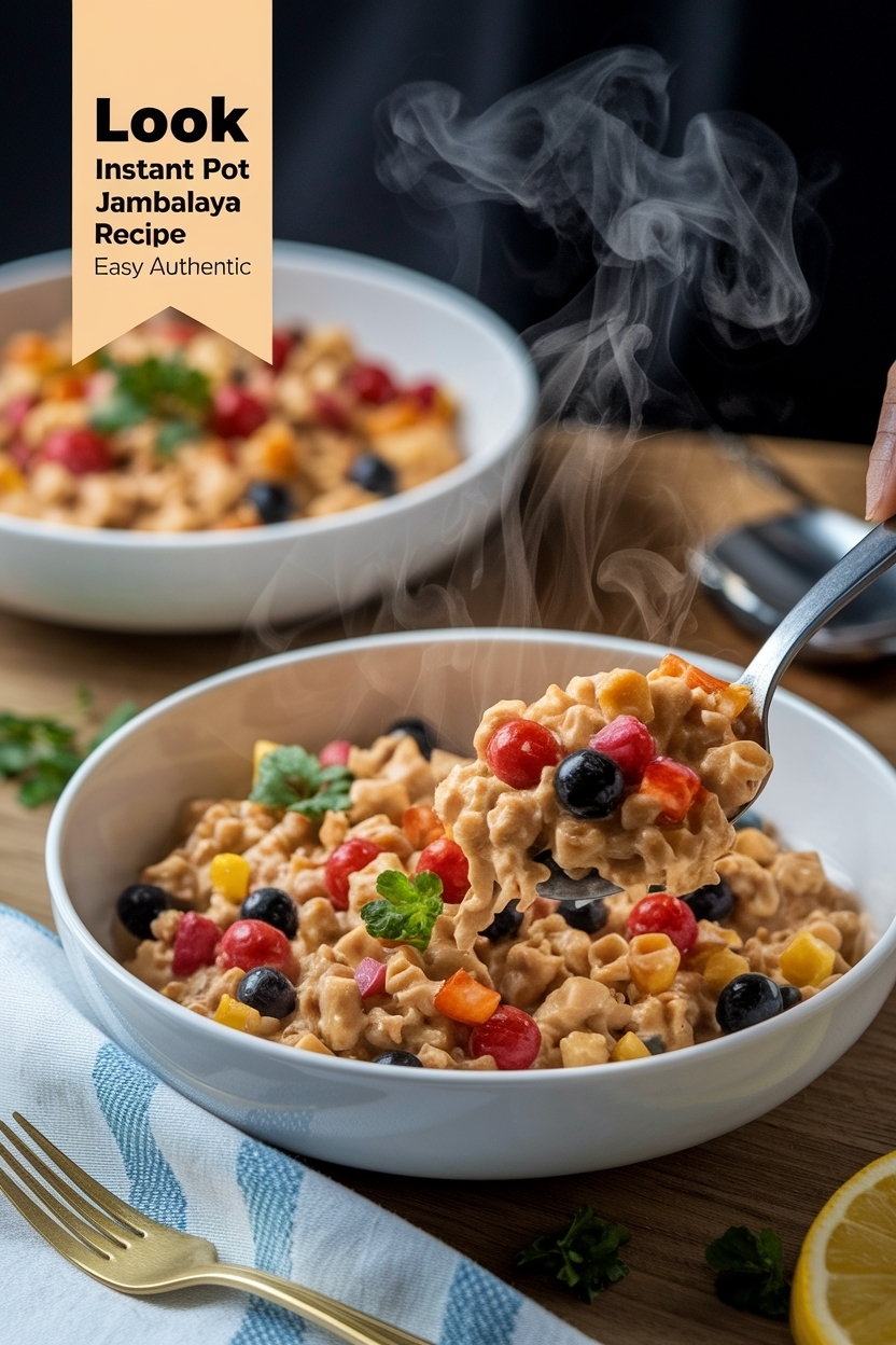 instant pot jambalaya recipe easy authentic