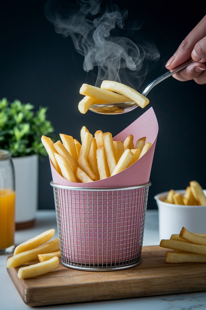 air fryer french fries recipe crispy homemade