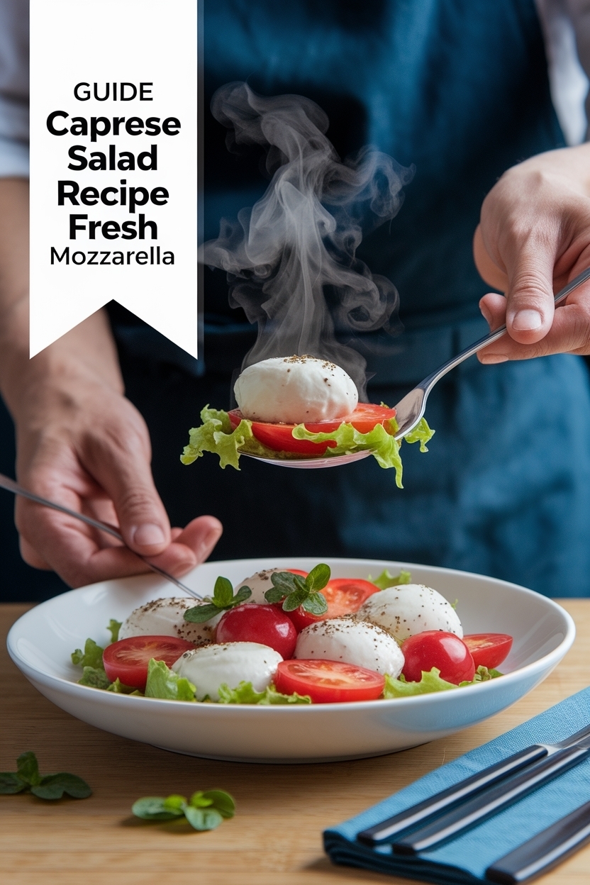 caprese salad recipe fresh mozzarella
