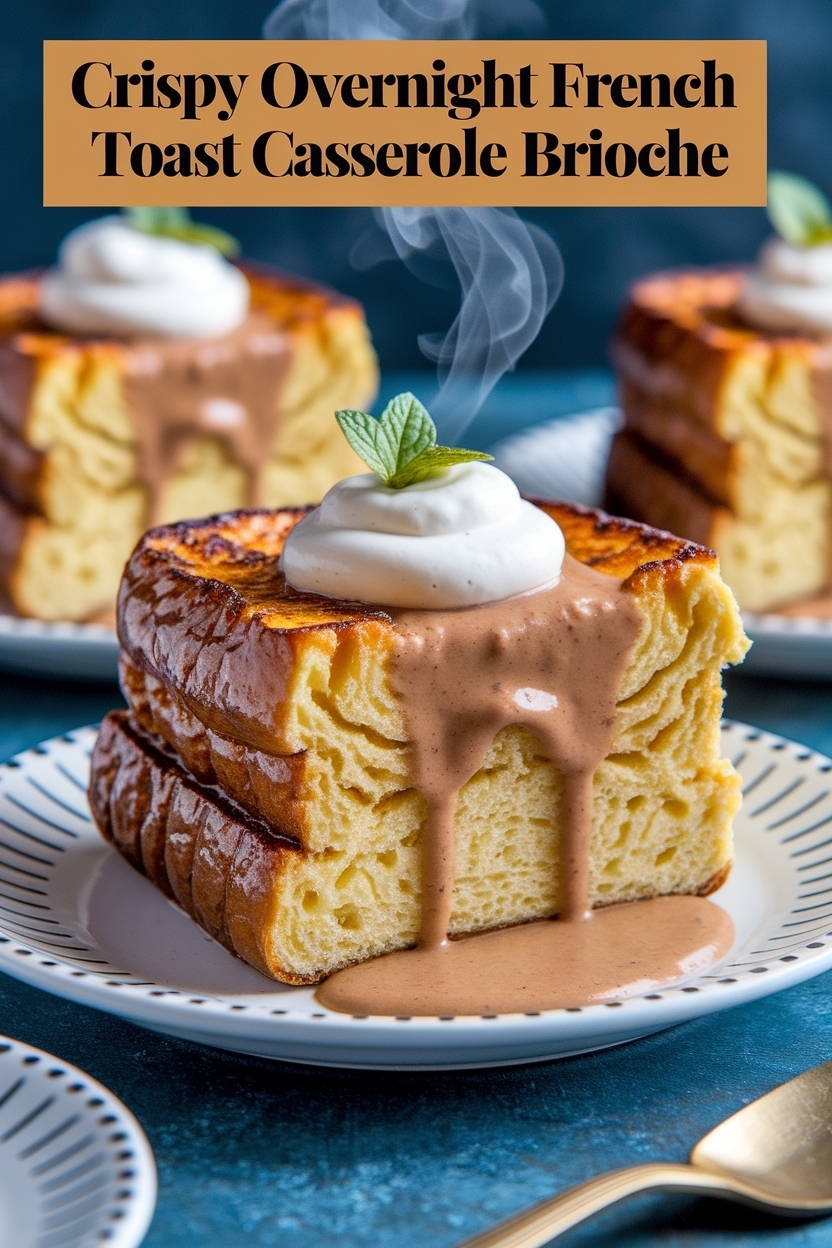 overnight french toast casserole brioche