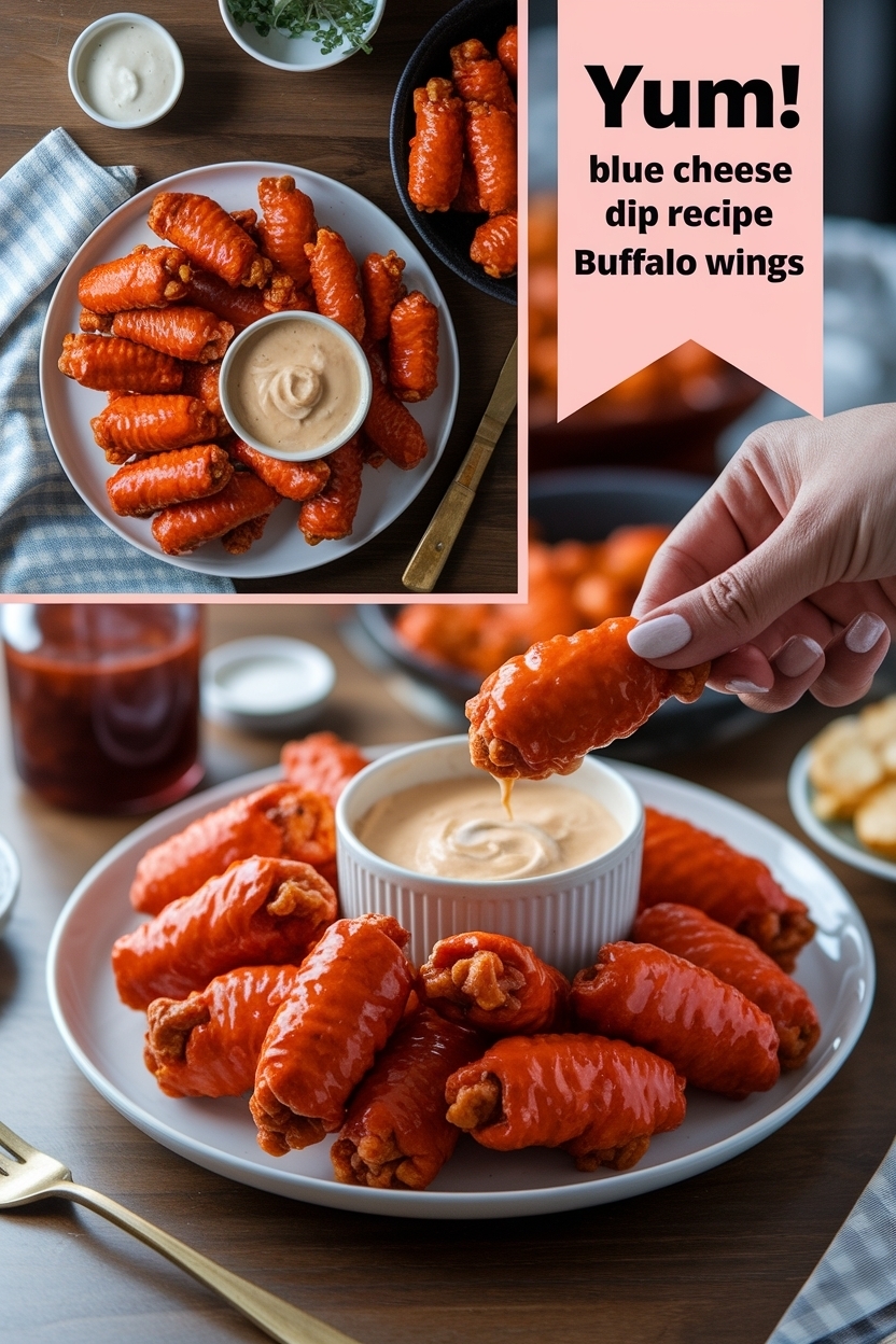 blue cheese dip recipe buffalo wings