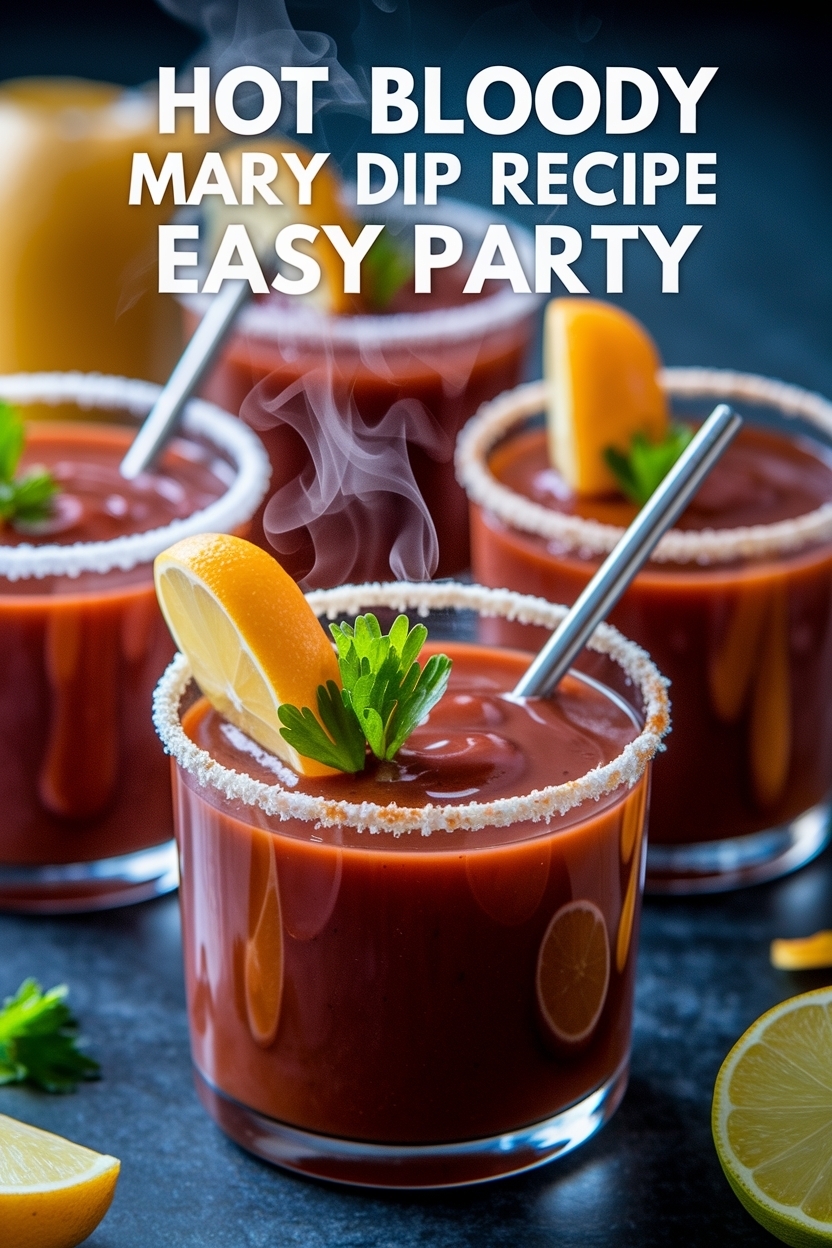 bloody mary dip recipe easy party
