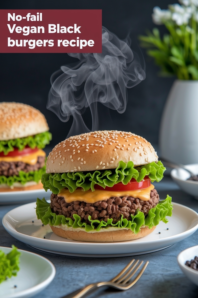 vegan black bean burgers recipe