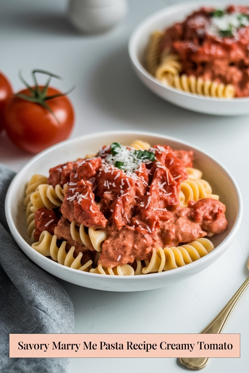 marry me pasta recipe creamy tomato