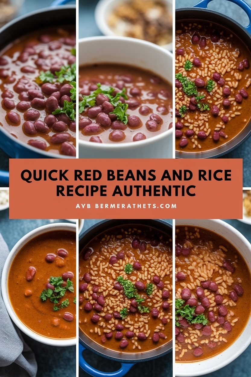 red beans and rice recipe authentic