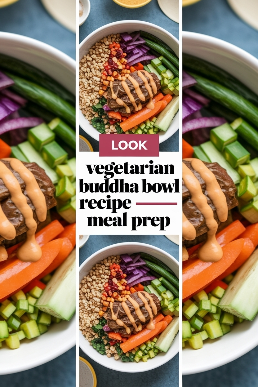 vegetarian buddha bowl recipe meal prep