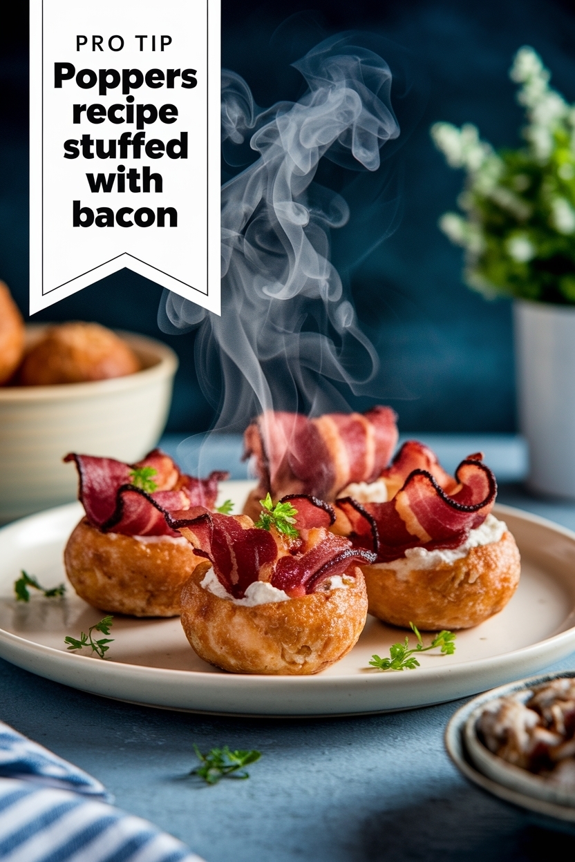poppers recipe stuffed with bacon