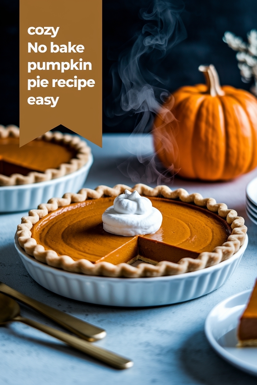 no bake pumpkin pie recipe easy