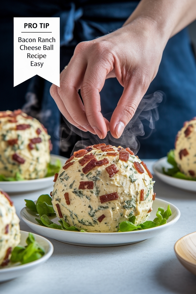 bacon ranch cheese ball recipe easy