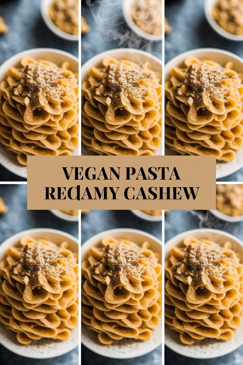 vegan pasta recipes creamy cashew