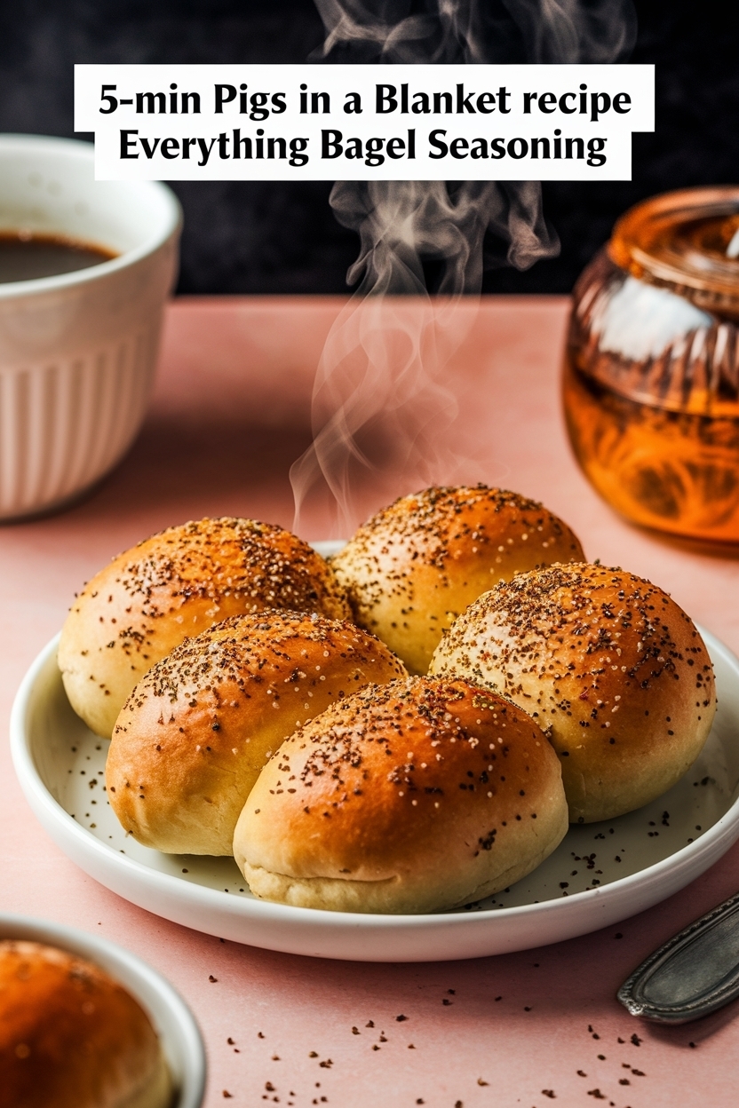 pigs in a blanket recipe everything bagel seasoning