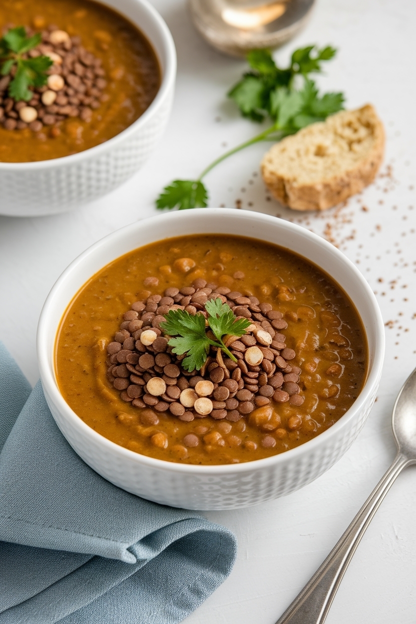 lentil soup recipe easy vegan healthy