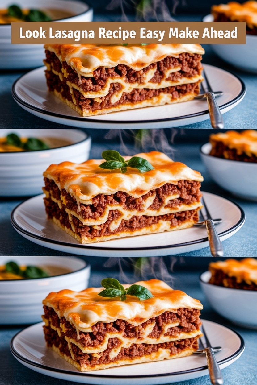 lasagna recipe easy make ahead