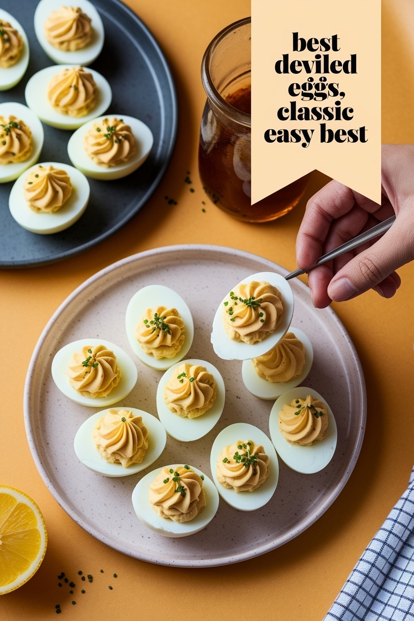 deviled eggs recipe classic easy best