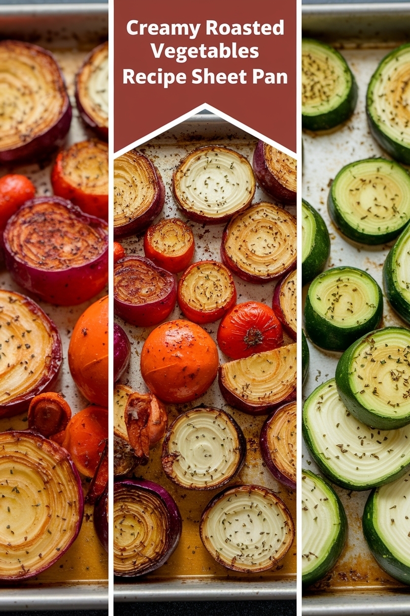 roasted vegetables recipe sheet pan