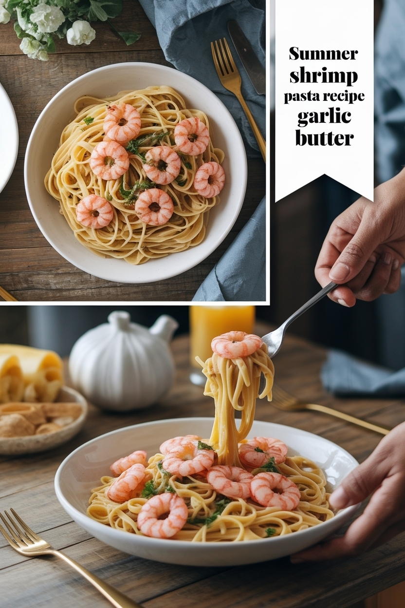 shrimp scampi pasta recipe garlic butter