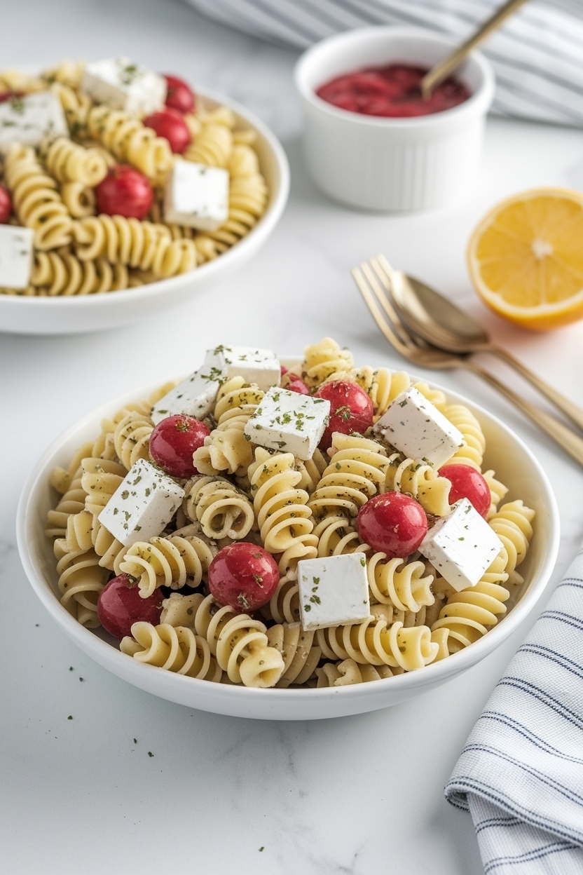 greek pasta salad recipe easy
