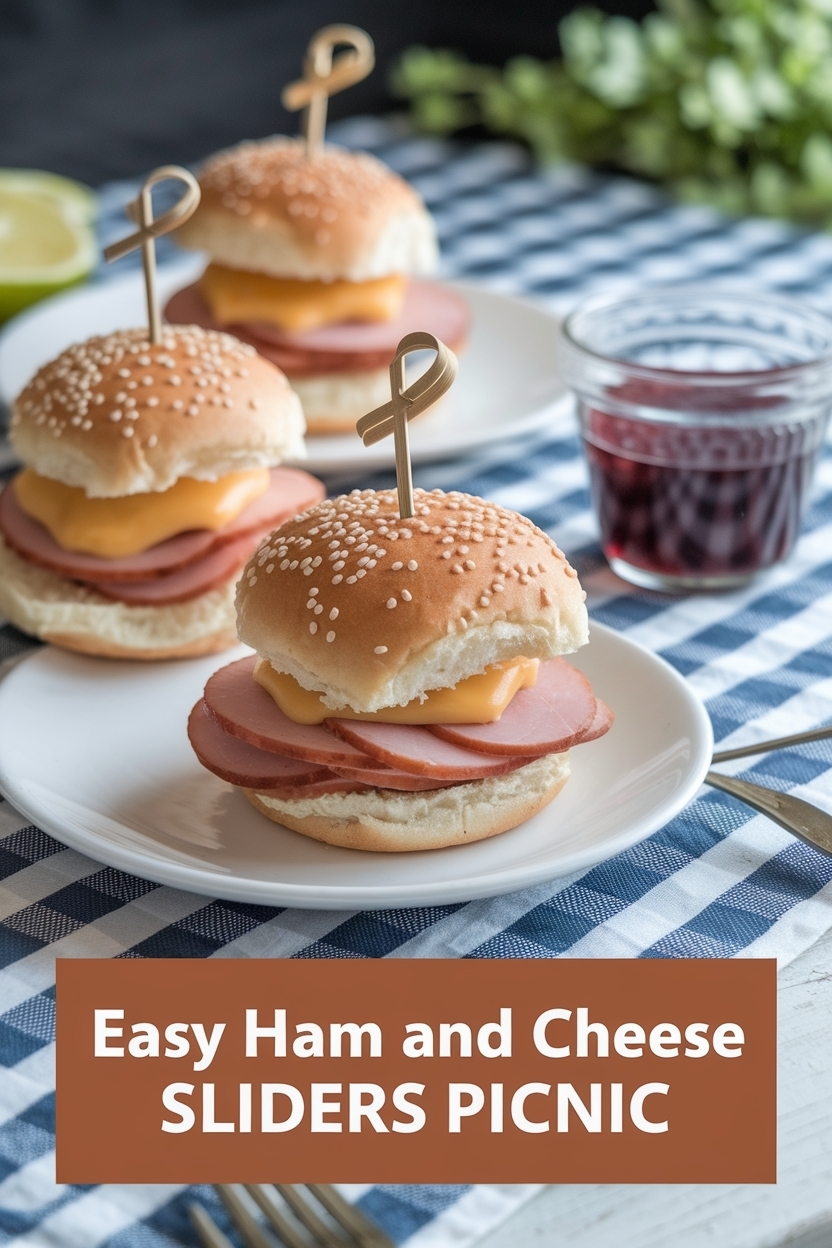 ham and cheese sliders picnic