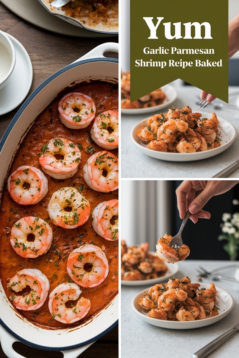 garlic parmesan shrimp recipe baked