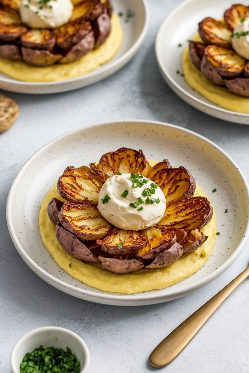 air fryer smashed potatoes recipe crispy