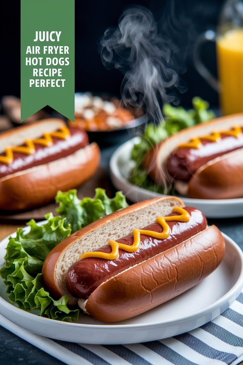 air fryer hot dogs recipe perfect