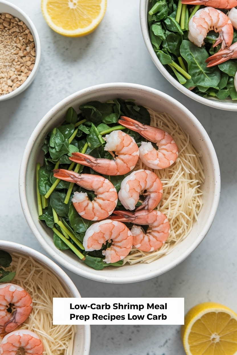 shrimp meal prep recipes low carb