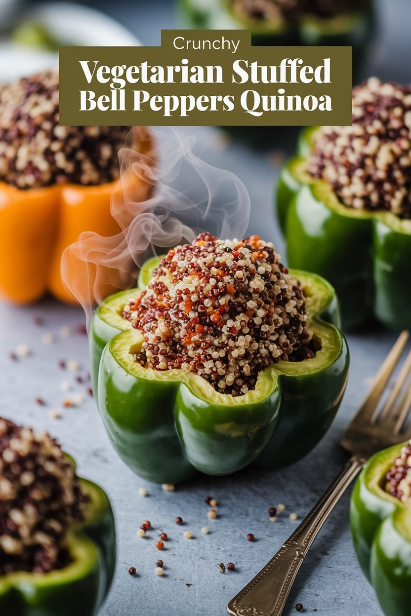 vegetarian stuffed bell peppers quinoa