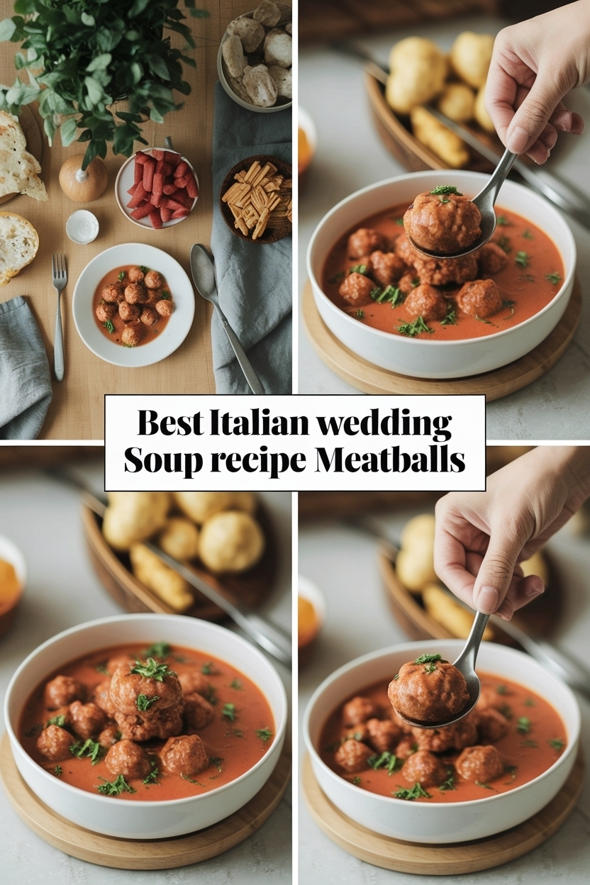 italian wedding soup recipe meatballs
